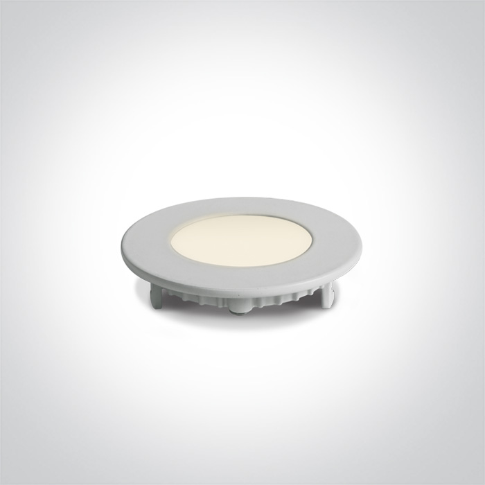 10103FA/W/W Biały downlight Lefkara 3W 3000K IP40