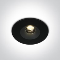 10106V/B/W Wpust Baida czarny LED 3000K 6W IP65