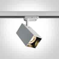 65105NAT/W biały track spot  GU10 dark light 10W