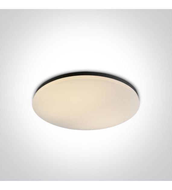 62146/B/W czarny plafon LED 3000K 55W One Light