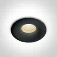 10101L/B/W Wpust Kamari czarny LED 3000K 1W IP44