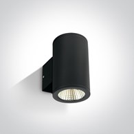 67138/B/W Kinkiet Bralos czarny LED 3K 2x6W IP54