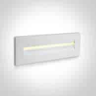 68066/W/W biała ścienna oprawa do wbudowania LED 3