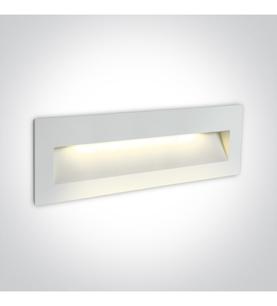 68068C/W/W biały wpust ścienny LED 3000K 6W IP65;