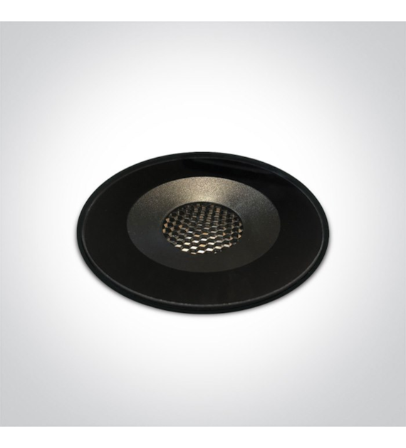 69060/B/W Wpust czarny 6W 3000K IP67