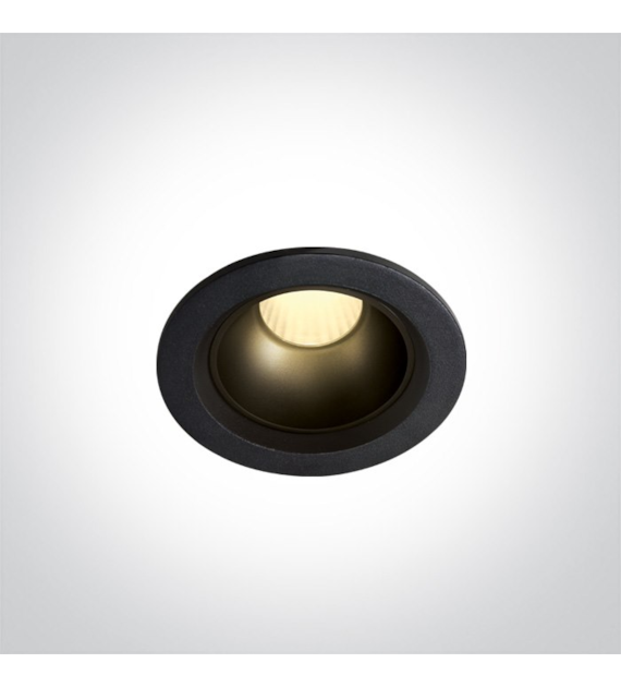 10107Z/B/W Wpust Marla czarny LED 3000K 7W IP20