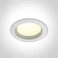 10118B/W/C Downlight Pomos 3 biały 18W 4000K IP54