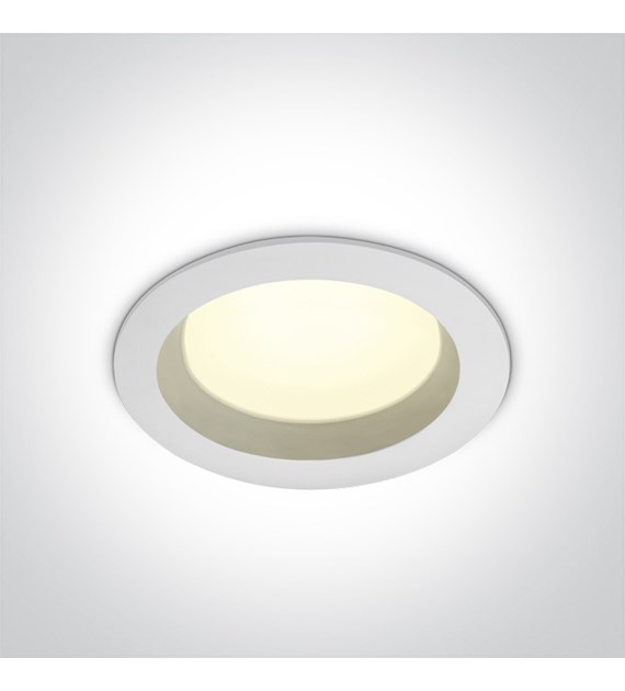 10118B/W/C Downlight Pomos 3 biały 18W 4000K IP54