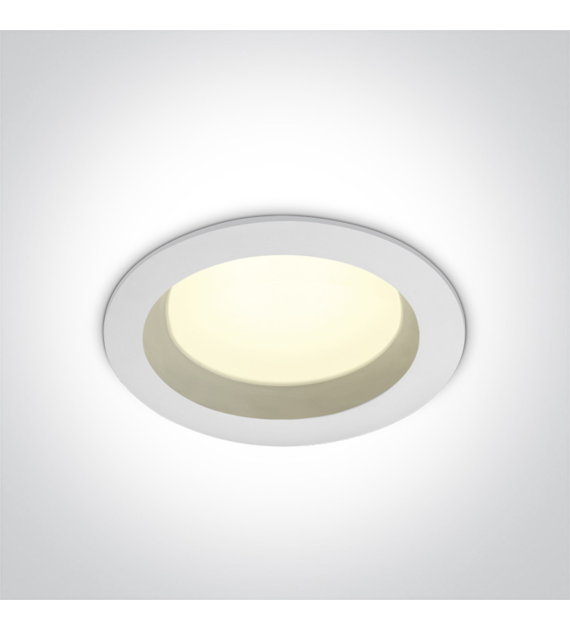 10118B/W/C Downlight Pomos 3 biały 18W 4000K IP54
