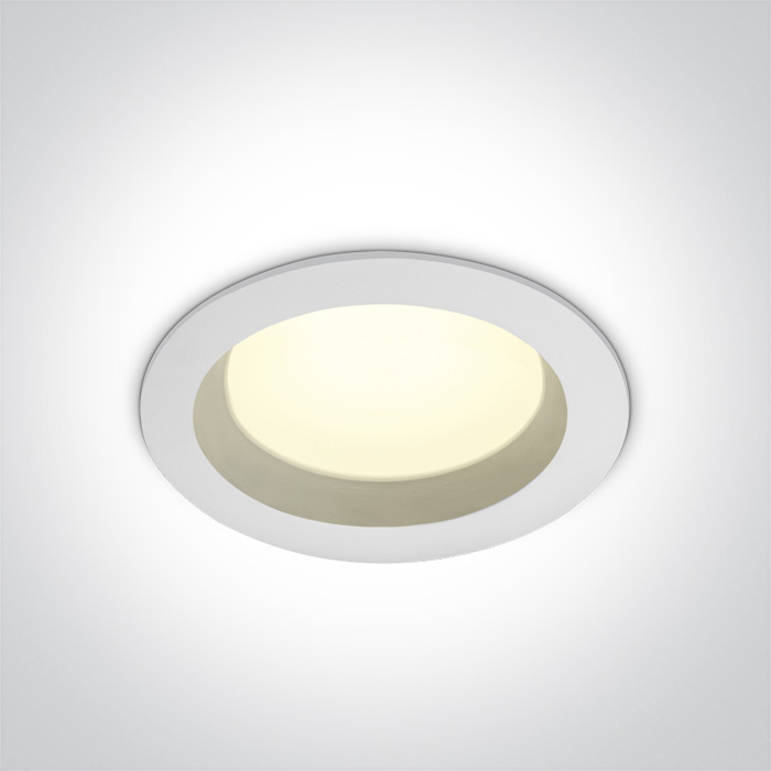 10118B/W/C Downlight Pomos 3 biały 18W 4000K IP54