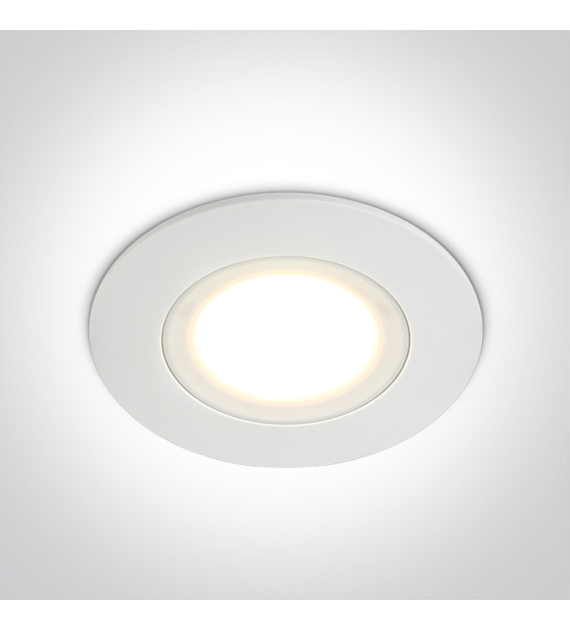 10106P/W/C Wpust Tsada biały LED 4000K 6W IP65