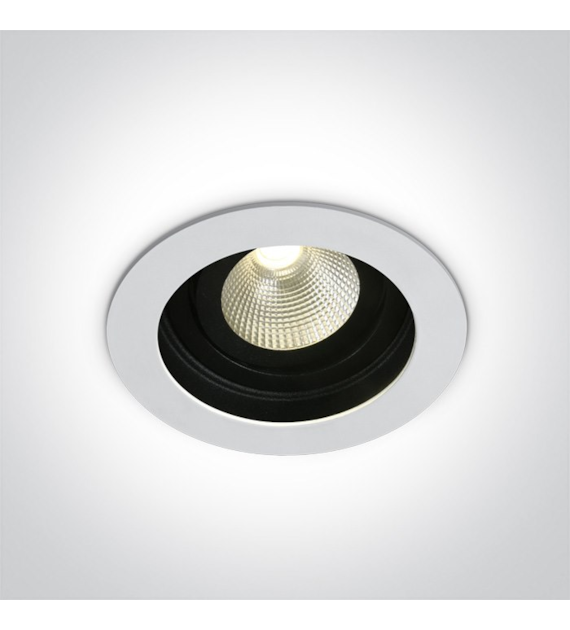 11112E/W/W Wpust Kirikos biały LED 3000K 12W IP44