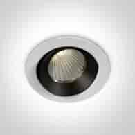 11112P/W/W Wpust Kaman biały LED 3K 12W IP65