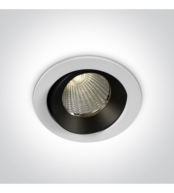 11112P/W/W Wpust Kaman biały LED 3K 12W IP65