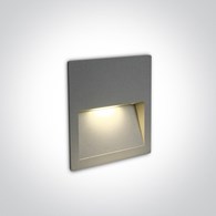 68068A/G/W Wpust ścienn Lapas szary LED 3K 3W IP65