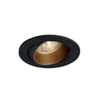 11107K/B/W czarny wpust z wymiennymi pierścieniami