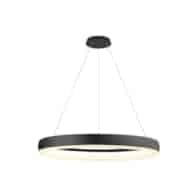 63114/B/W czarna wisząca lampa LED 3000K 40W; zasi