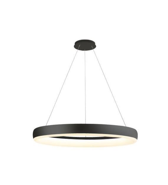 63114/B/W czarna wisząca lampa LED 3000K 40W; zasi