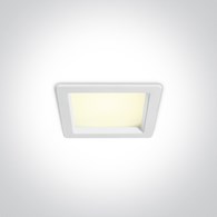 50110UV/W/V Downlight podtynk. biały CCT 10W IP44