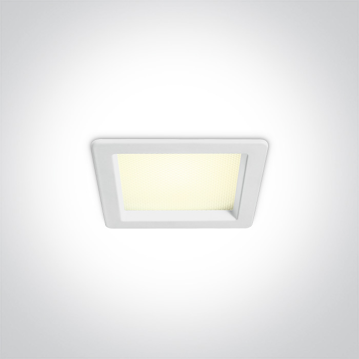 50110UV/W/V Downlight podtynk. biały CCT 10W IP44
