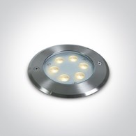 Wpust 69066B/C  6X1W LED CW SS316 IP68