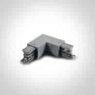 41012A/G/R łącznik  L  do szyn kwadratowych prawy