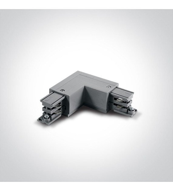 41012A/G/R łącznik  L  do szyn kwadratowych prawy