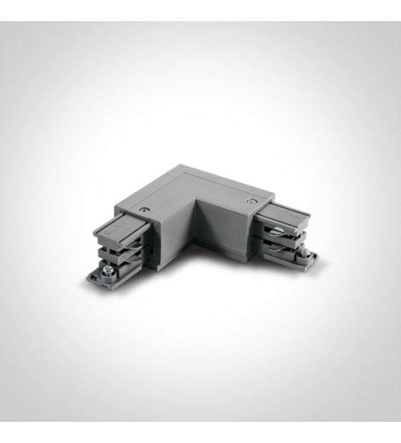 41012A/G/R łącznik  L  do szyn kwadratowych prawy