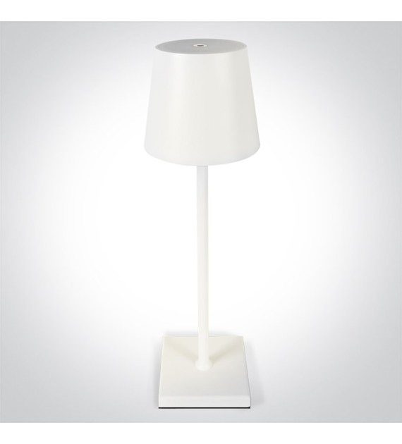 61082/W/RGBW Biała lampa biurkowa RGB+3000K IP54