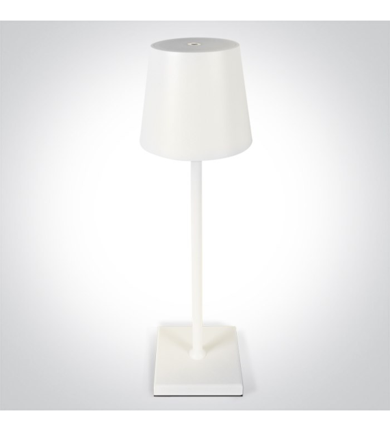 61082/W/RGBW Biała lampa biurkowa RGB+3000K IP54