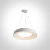 62180NB/W/W biała lampa wisząca LED 3000K 80W; zas