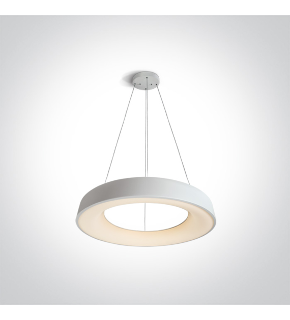 62180NB/W/W biała lampa wisząca LED 3000K 80W; zas