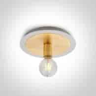 62172A/BS Lampa sufitowa Retro E27 12W Mosiądz One