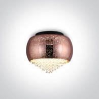 62170A dekoracyjna miedziana oprawa sufitowa G9 4x