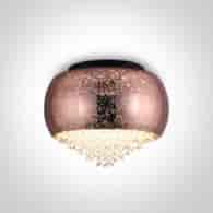 62170B Lampa sufitowa Modern Art Miedź 6xG9