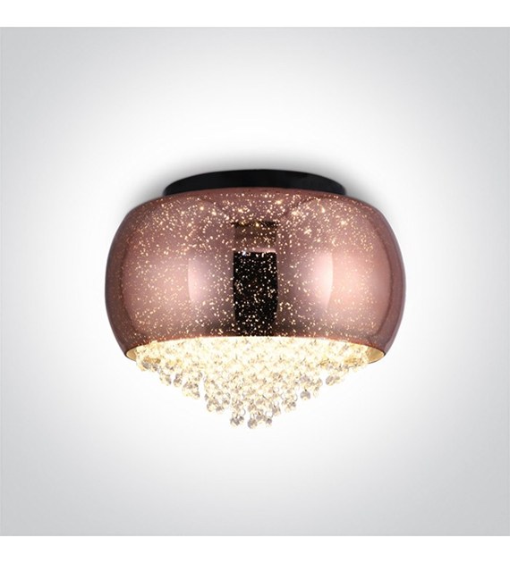 62170B Lampa sufitowa Modern Art Miedź 6xG9