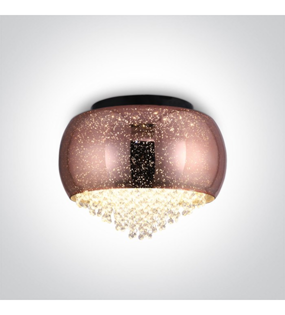 62170B Lampa sufitowa Modern Art Miedź 6xG9