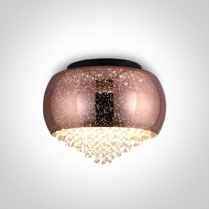 62170B Lampa sufitowa Modern Art Miedź 6xG9