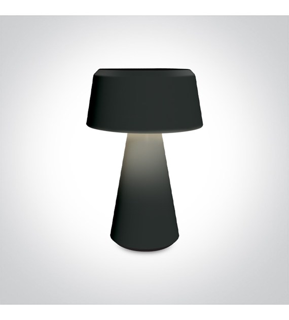 61088/B Czarna lampa biurkowa Groix 3W 3000K IP65