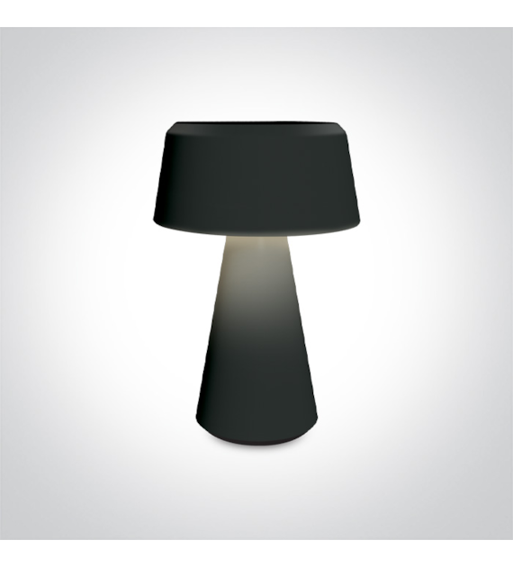 61088/B Czarna lampa biurkowa Groix 3W 3000K IP65