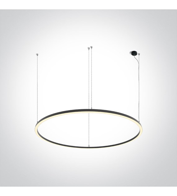 62156D/B/W czarna lampa wisząca LED 100W 230V 3000