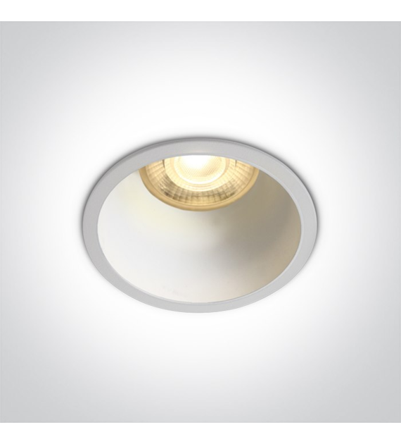 10105AD/W/W Wpust Alewga biały GU10 IP20