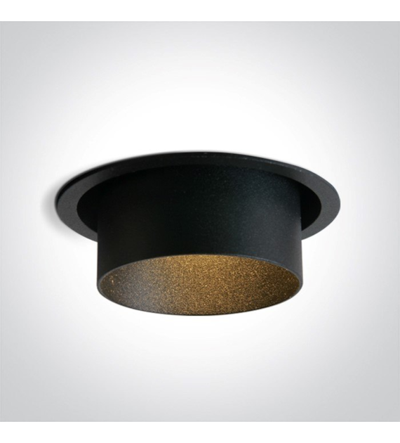 10105Y/B Oprawa podtynkowa Rodan czarna GU10 MR16