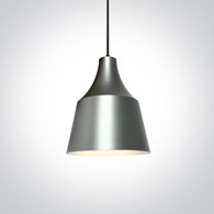 63072/MG Lampa wisząca Metal Grey 20W E27 OneLight