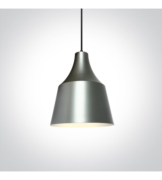 63072/MG Lampa wisząca Metal Grey 20W E27 OneLight