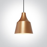 63072/CU Lampa wisząca w kolorze miedzi 20W E27