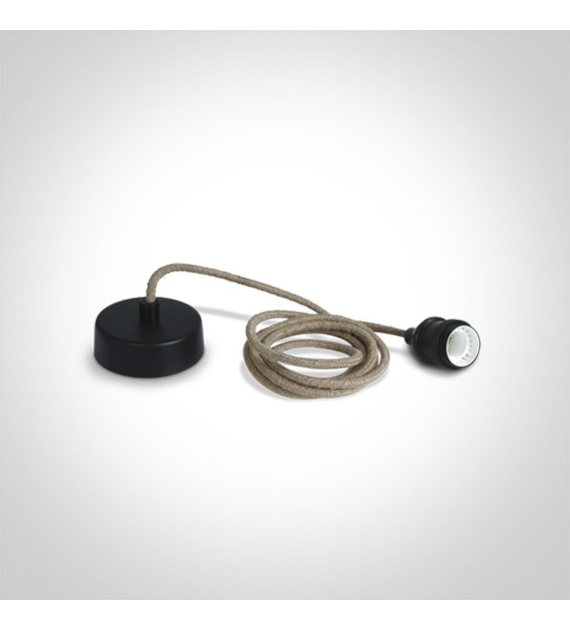 0990/B ozdobna lina 2m czarna