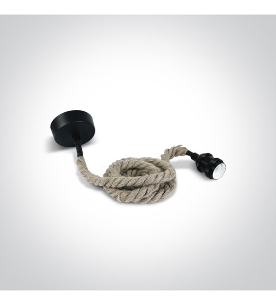 0992/B ozdobna lina 2m czarna