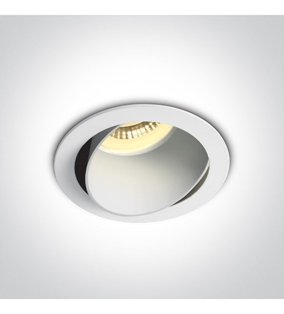 11105M/W/W Wpust Vitali biały GU10 10W IP20