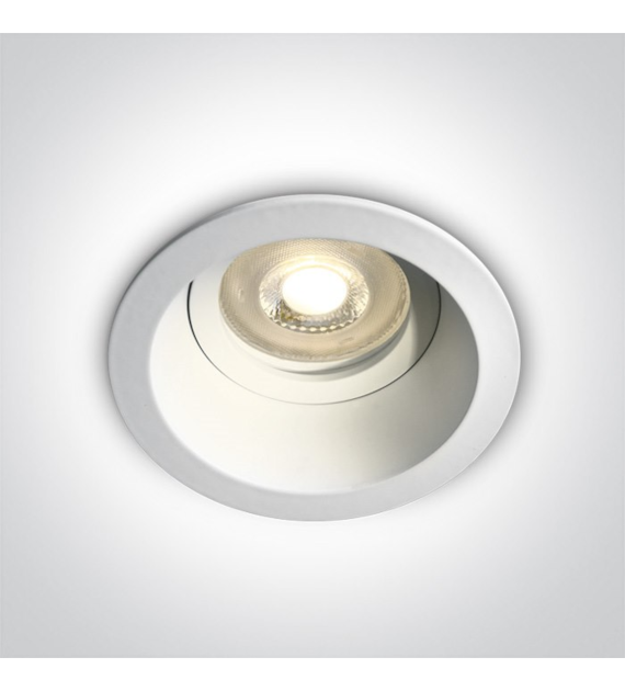 10105D4/W Wpust Meladia biały GU10 IP20